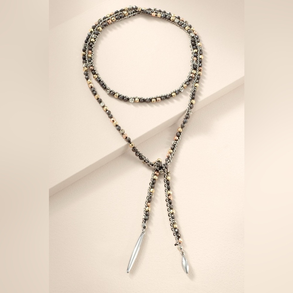 Stella & Dot Zoe Lariat Necklace